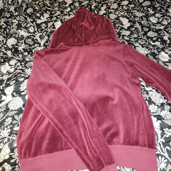 Juicy Couture Velour Zip Up Hoodie - Picture 1 of 2